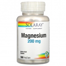  Solaray Magnesium  200 mg 100 