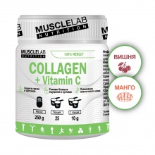  MuscleLab Nutrition Collagen + vitamin C 250 