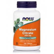  NOW Magnesium Citrate 200  100 