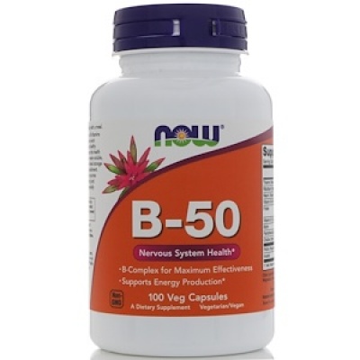 Витамины Now B-50 100 капсул