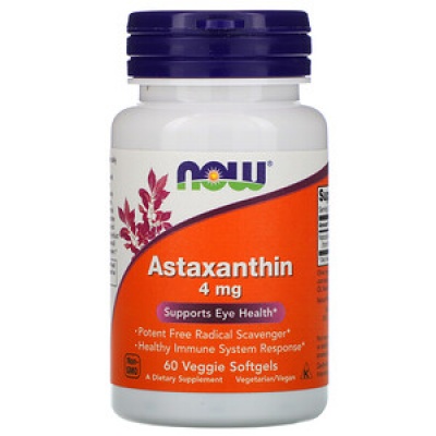  Now Foods Astaxanthin 4 60