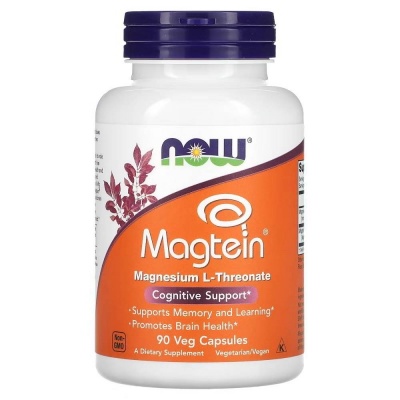  NOW Magtein Magnesium L-Threonate 90 