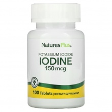  Natures Plus Potassium Iodide 150  100 